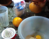 Foto del paso 1 de la receta: Alfajores de naranja rellenos c/dulce 🍊♡(˃͈ દ ˂͈ ༶