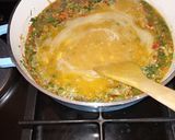 A picture of step 4 of Veggie scrambled eggs.
