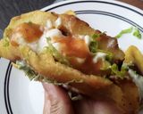 Foto del paso 9 de la receta: Empanadas🥟 rellenas de berenjena🍆🌰 y "queso🧀"
