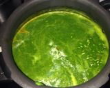 A picture of step 14 of Palak pulav.