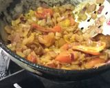 A picture of step 5 of Double Butter Beans Masala.