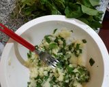 Foto del paso 1 de la receta: Ñoquis de rúcula