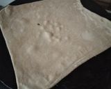 A picture of step 2 of Chakor paratha.