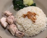 Foto langkah ke 5 dari resep Nasi Ayam Hainam Singapore (Rice Cooker).