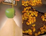 A picture of step 2 of Masala Edmame (Stir Fried green soy beans).
