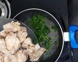 A picture of step 4 of Chicken kali mirch.