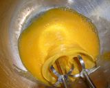 A picture of step 1 of Very Moist Castella Cake Using a Hand Mixer.