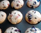 A picture of step 12 of Hearty Fruit Salad Muffins.
