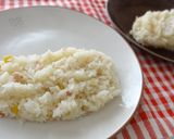 A picture of step 4 of Creamy Mentaiko Omurice.