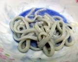 Blue Alfredo Pasta With Scallop And Tomato For 4th Of July recipe step 4 photo