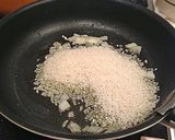 A picture of step 12 of Authentic Porcini and Cream Risotto.