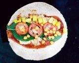 A picture of step 1 of Crispy vegan wraps.