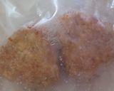 A picture of step 4 of Our Family's Toasted Onigiri.