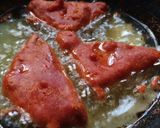 A picture of step 5 of Bread bhaji.