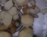 A picture of step 1 of Mash potato.