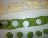 A picture of step 3 of "Snake" Bread.