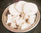 A picture of step 1 of Masala Idli.