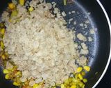 A picture of step 5 of Green Cranberry Wheat Poha with Tender Jowar.