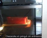 Foto del paso 5 de la receta Panqué Cheesecake con Arándanos