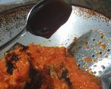 Foto langkah ke 2 dari resep Telur tempe terong balado.