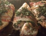A picture of step 14 of Santiago's Amazing Bacon Chicken.
