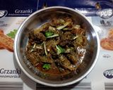 A picture of step 5 of Mutton Koyla karahi.