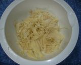 A picture of step 1 of Hashed Browns with Just Potatoes.