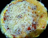 Foto langkah ke 2 dari resep Omelete Abon Keju Mozarella.