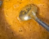 A picture of step 4 of Shahi Paneer.