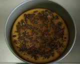 A picture of step 7 of Chocolate-Chestnut Cheesecake.