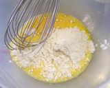 A picture of step 5 of Pancake Mix Sweet Potato Cake.