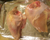 A picture of step 1 of Peppercorn Bacon Wrapped Chicken Breast.
