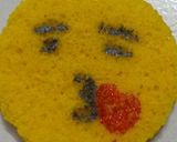 A picture of step 10 of Emoji dhokla.
