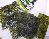 A picture of step 9 of Kimchi Burger with Korean Seaweed Sauce.