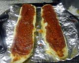 A picture of step 2 of LuBella's Slammin Pepperoni Pizza Bread.