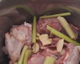 A picture of step 1 of Lemongrass Chicken Soup.