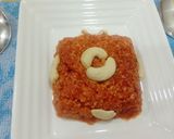 A picture of step 5 of Gajar halwa.