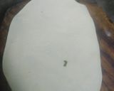 A picture of step 4 of Punjabi bathura.