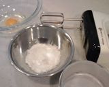 A picture of step 1 of Quick to Make 12cm Diameter Sponge Cake.
