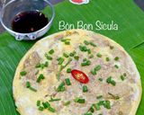 Hình bước làm 4 của món Bánh Chưng Chiên Trứng