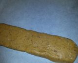 A picture of step 3 of Pumpkin Pie Biscotti.