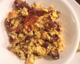 A picture of step 8 of Sausage Egg And Double Cheese Breakfast Bowl.