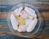 A picture of step 1 of Orange Marmalade Chicken Wings.