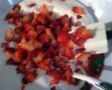 A picture of step 1 of Creamy Strawberry Pie.
