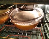 A picture of step 5 of Honey Comb Pudding.