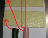 A picture of step 2 of Rolled Sandwiches.
