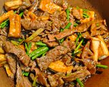Foto langkah ke 5 dari resep Tumis sapi tofu.