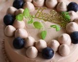 A picture of step 19 of Chocolate Decoration Cake.