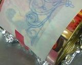 A picture of step 3 of Chocolate Tiaras for Cakes.