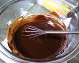 A picture of step 2 of Molten Chocolate Cake.